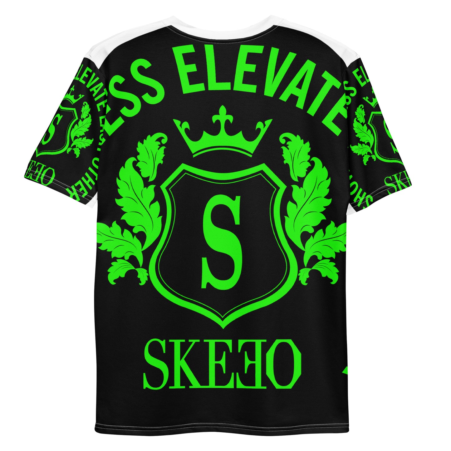 1 ASK Green/Black Gobblin All Over t-shirt