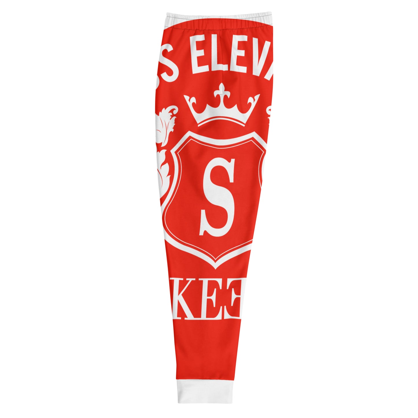 1 ASK White/Red Joggers