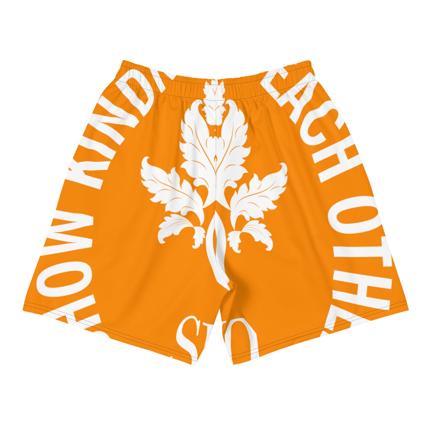 SK Neon Orange Athletic Shorts