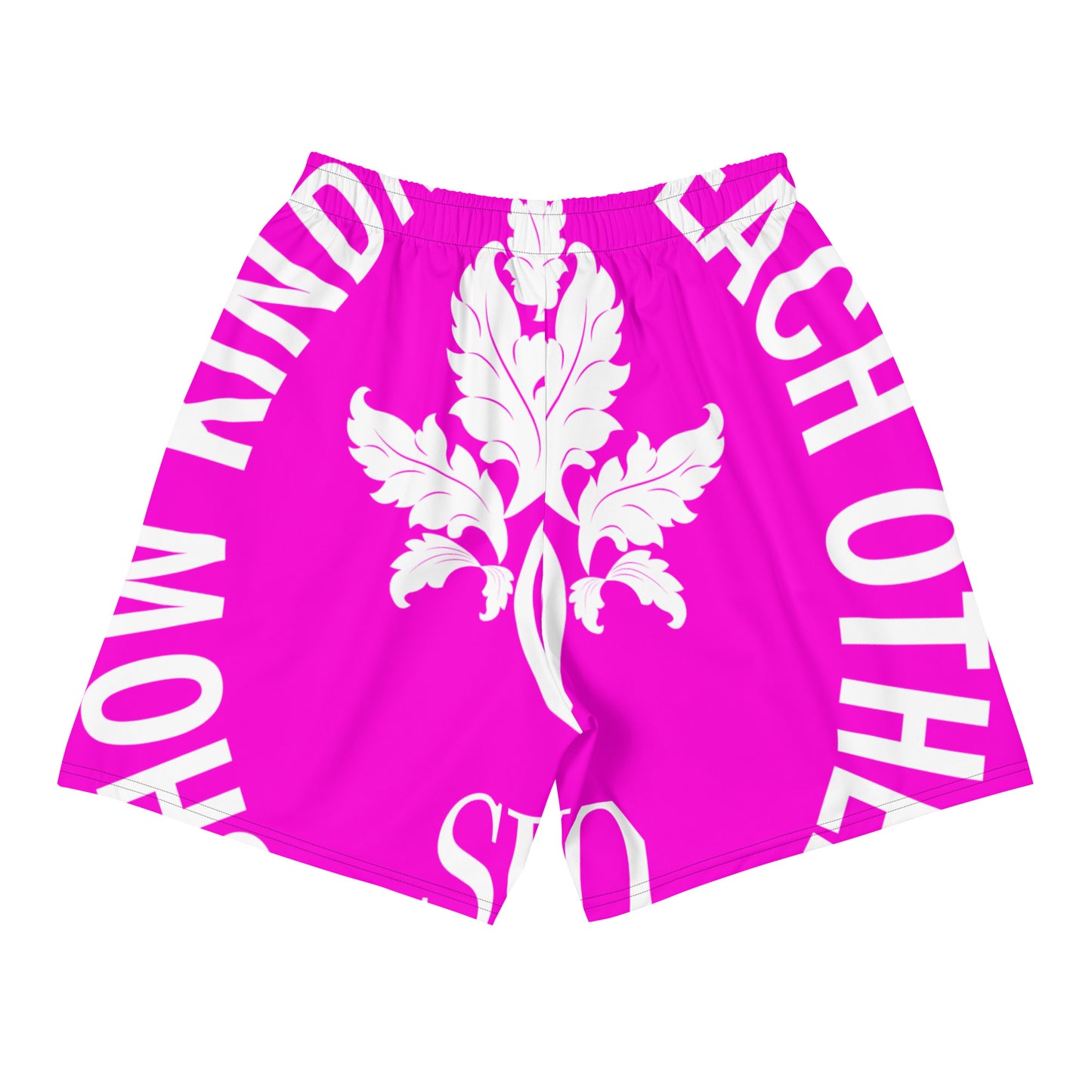 1 ASK Neon Pink Athletic Shorts