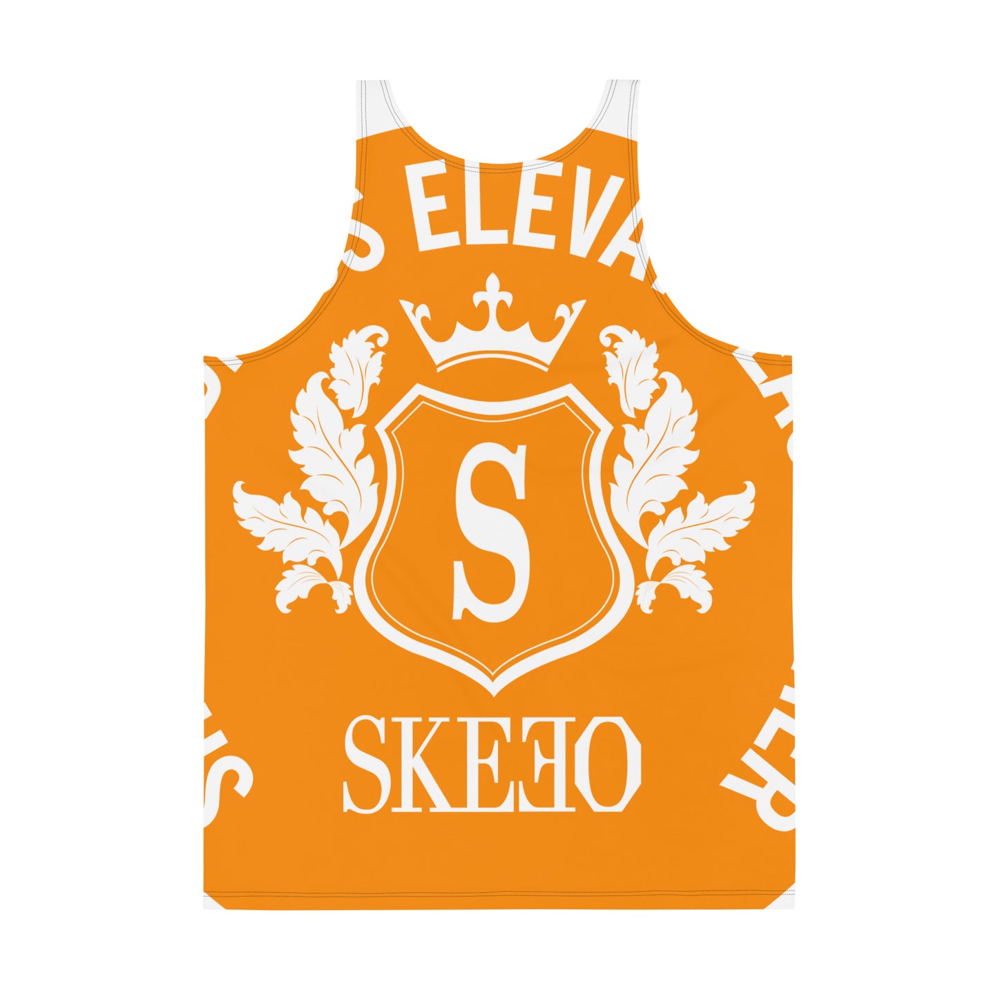 SK Neon Orange Tank Top