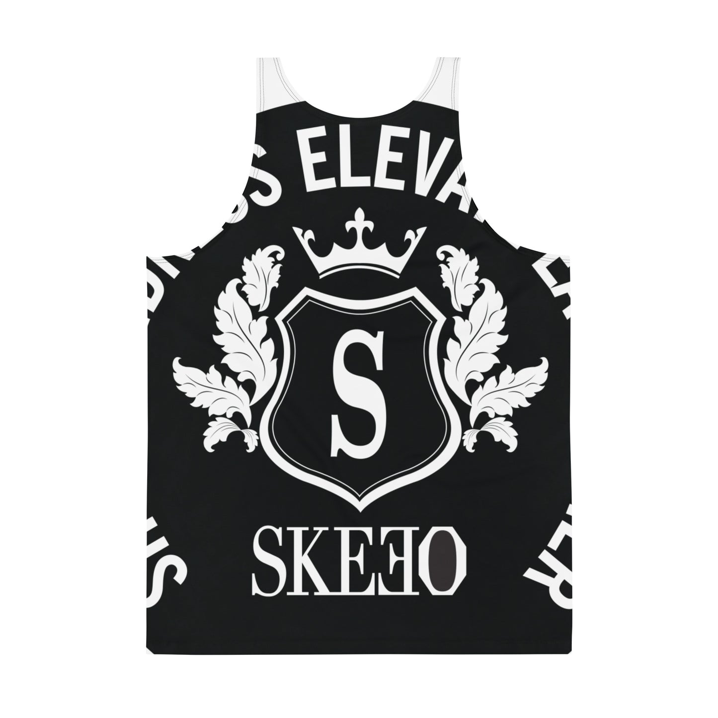 Sk Black/White Tank Top