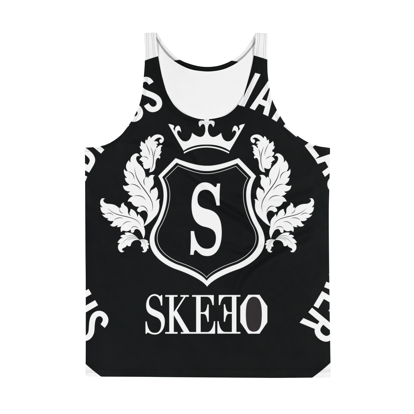 Sk Black/White Tank Top