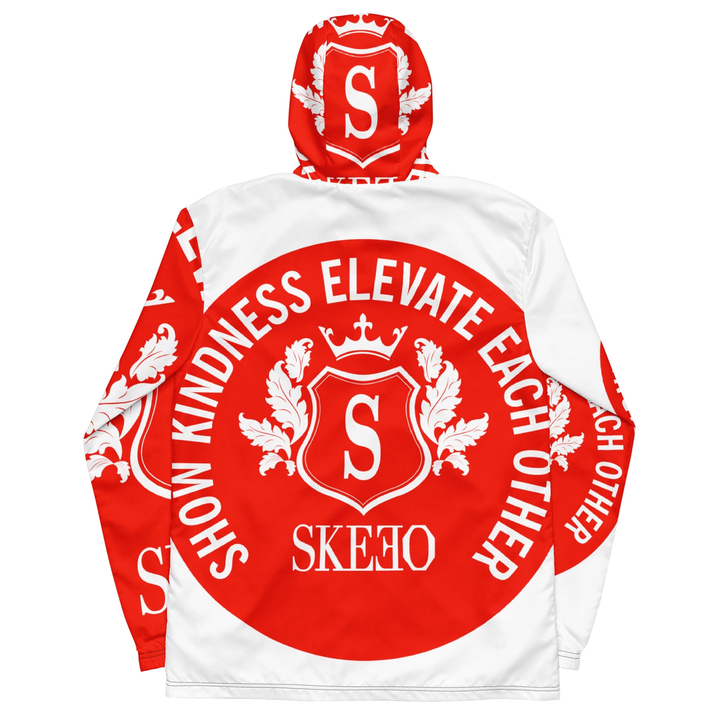 1 ASK White/Red Heartbreakers windbreaker