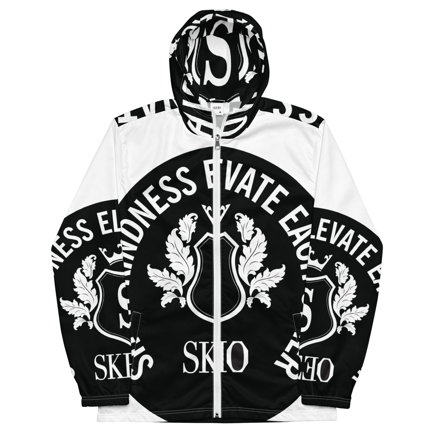 SK Black/White Go Getters windbreaker