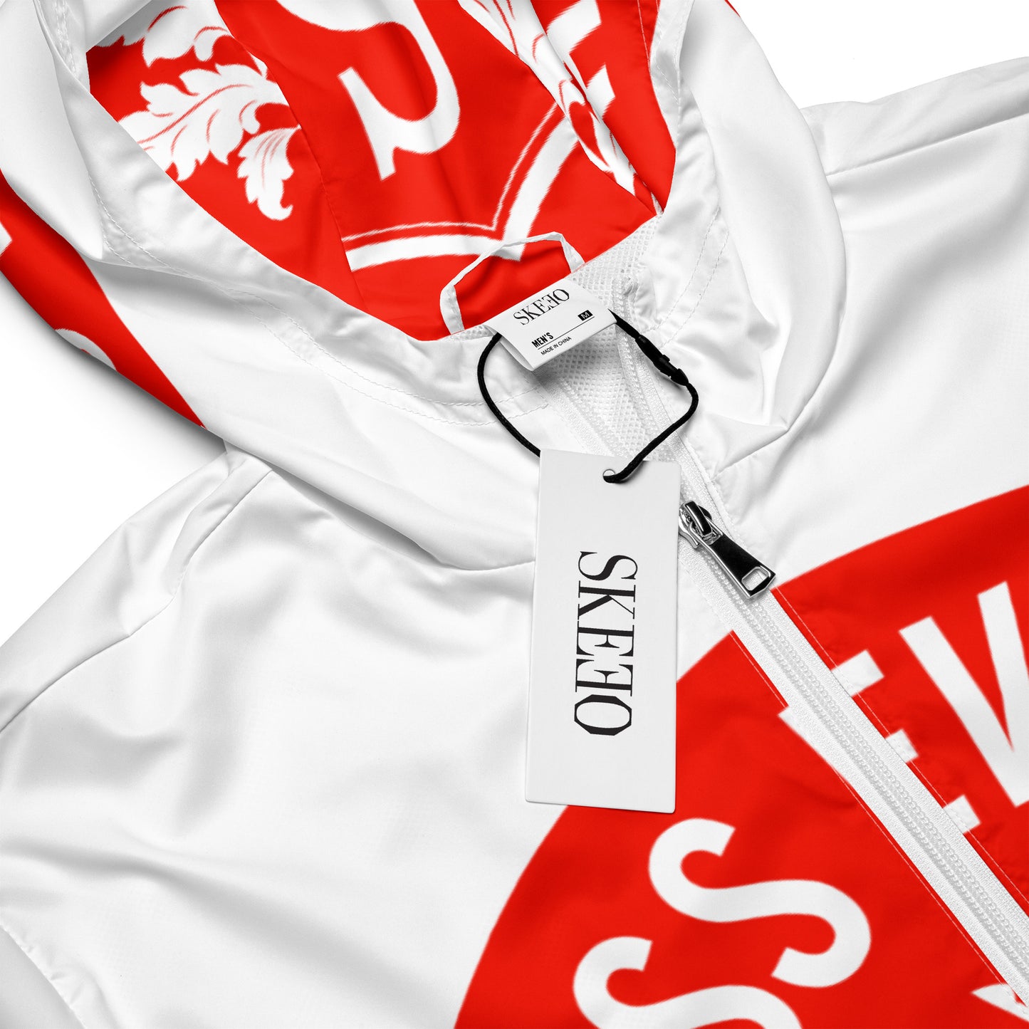 1 ASK White/Red Heartbreakers windbreaker