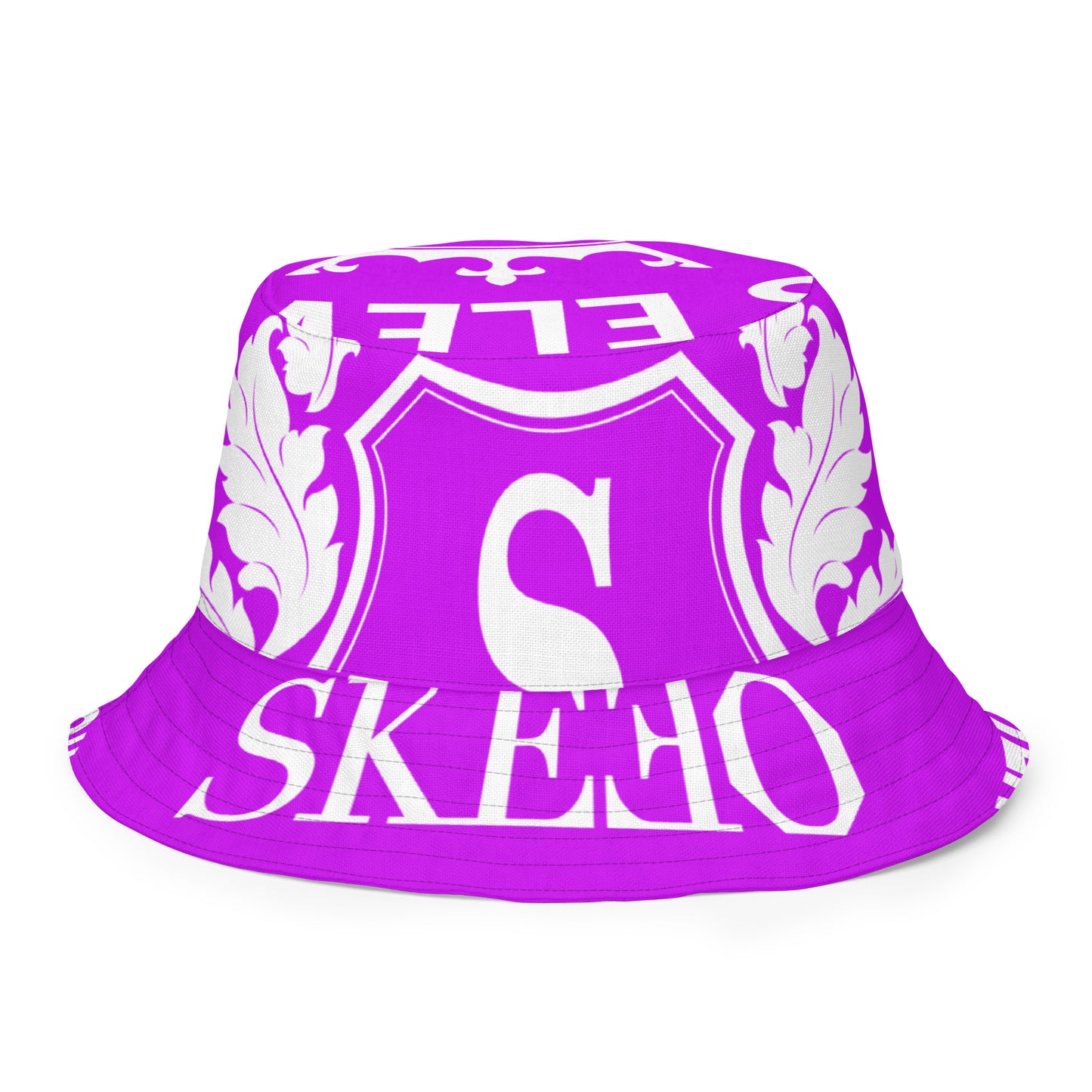 SK Neon Purple Reversible bucket hat