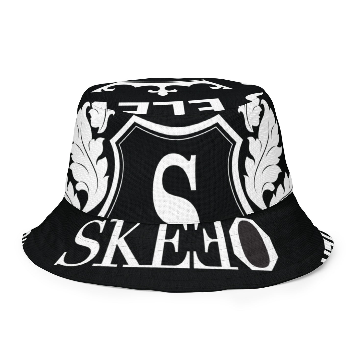 SK Black/White Reversible bucket hat