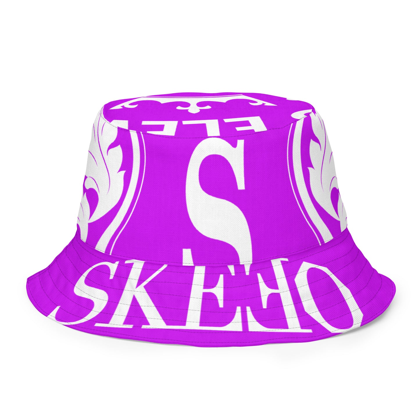 SK Neon Purple Reversible bucket hat