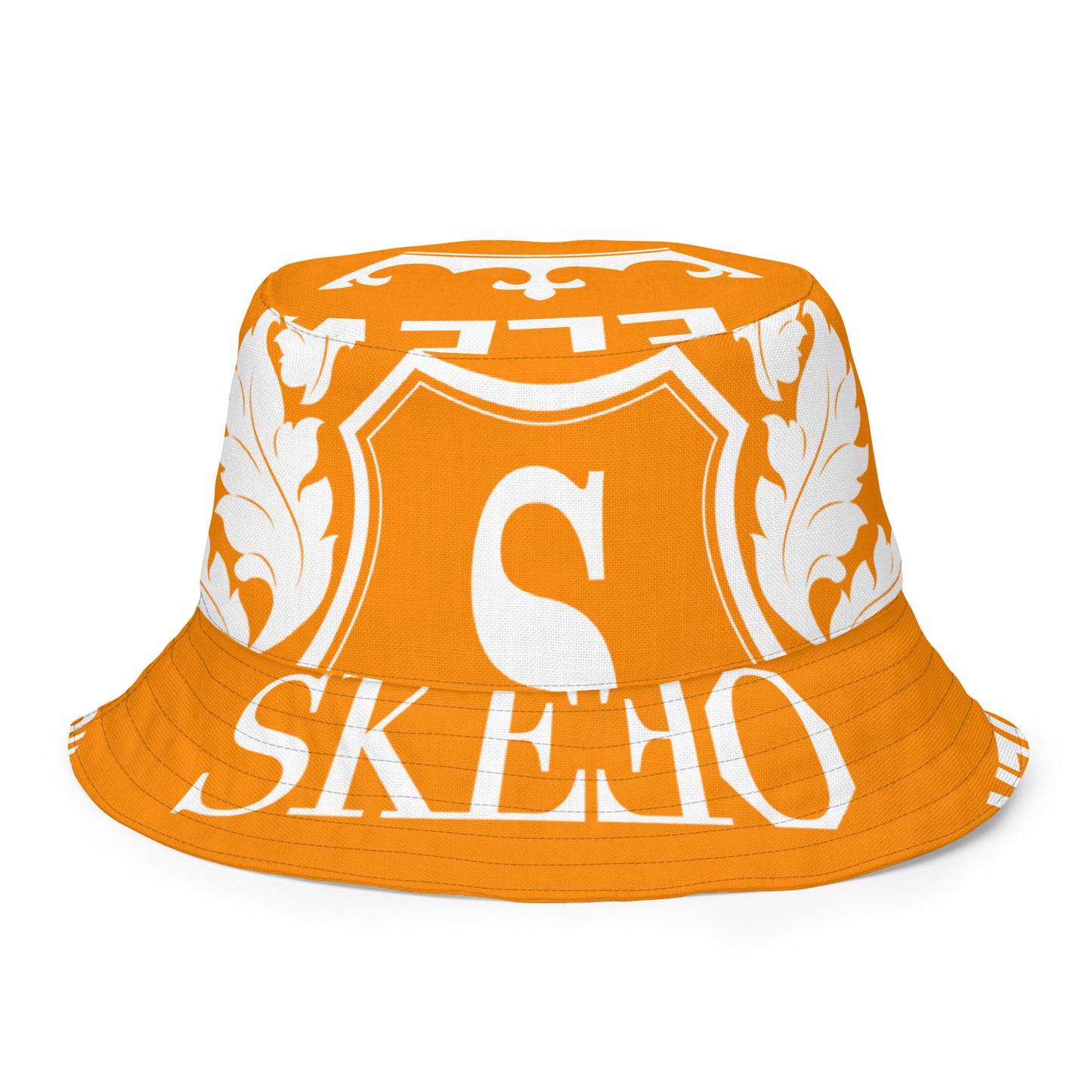 SK Neon Orange Reversible bucket hat