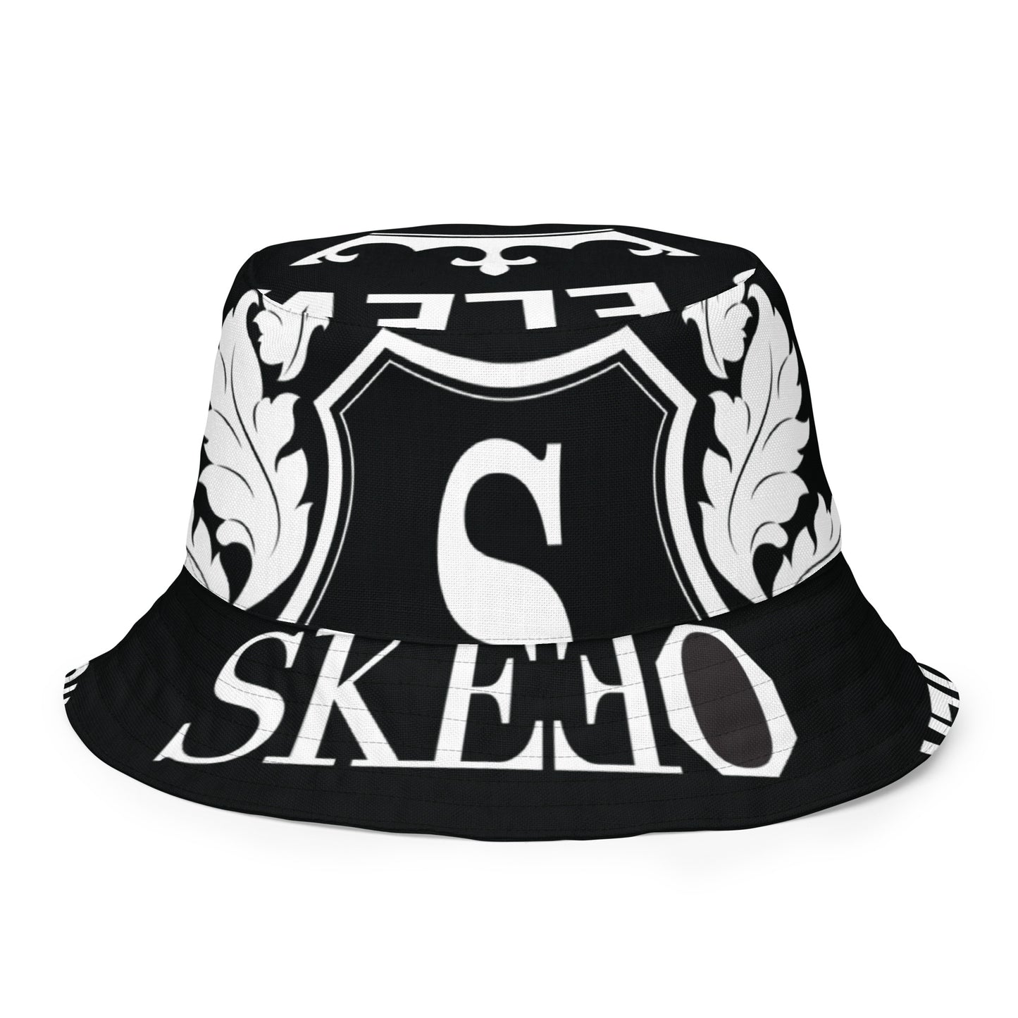 SK Black/White Reversible bucket hat