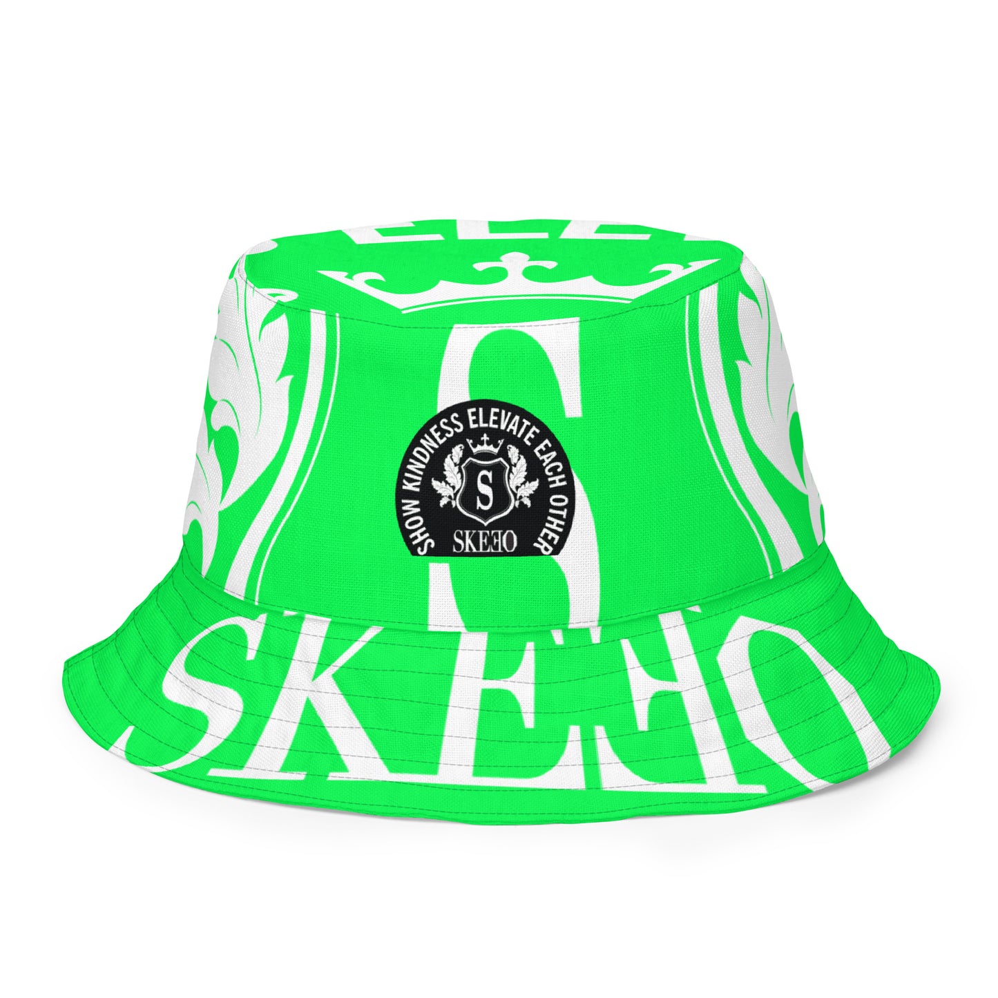 SK Neon Green Reversible bucket hat