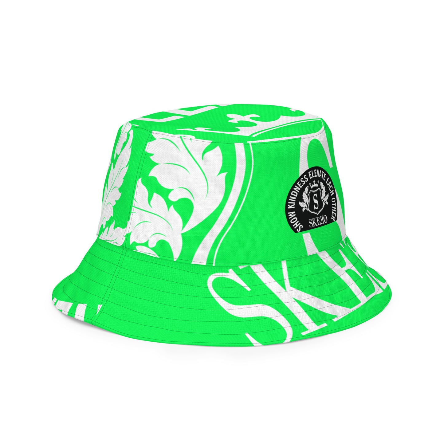 SK Neon Green Reversible bucket hat