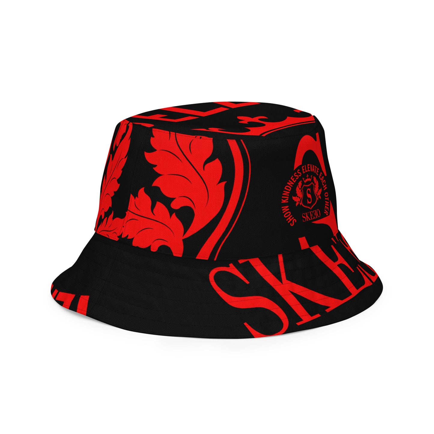 SK Red Passion Reversible bucket hat