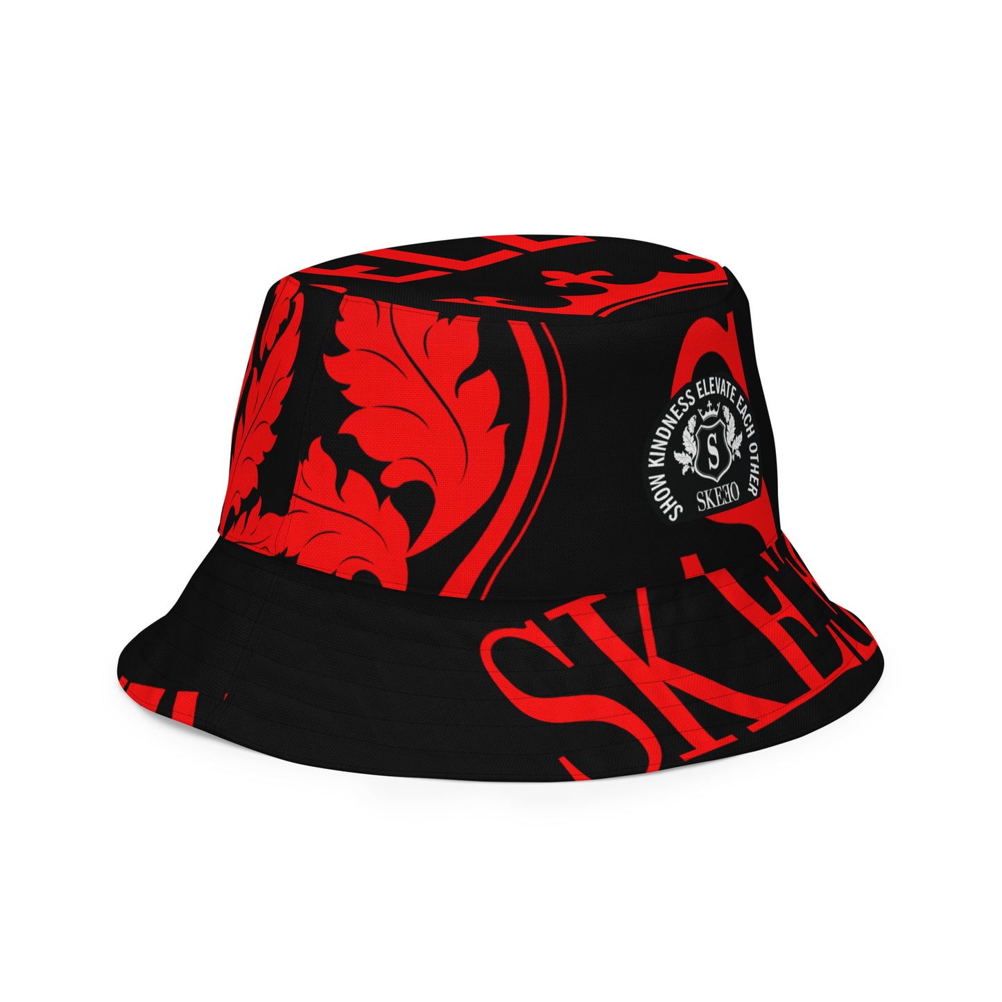 SK Red Passion Reversible bucket hat