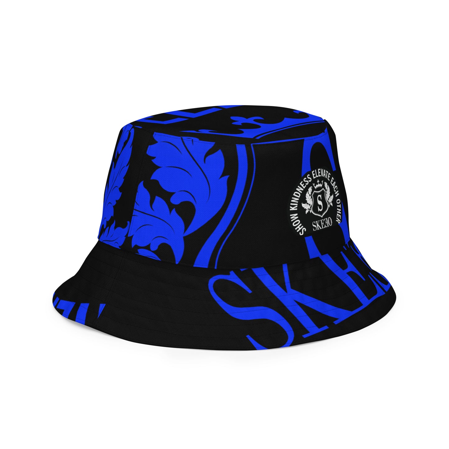 SK Blazin Blue Reversible bucket hat