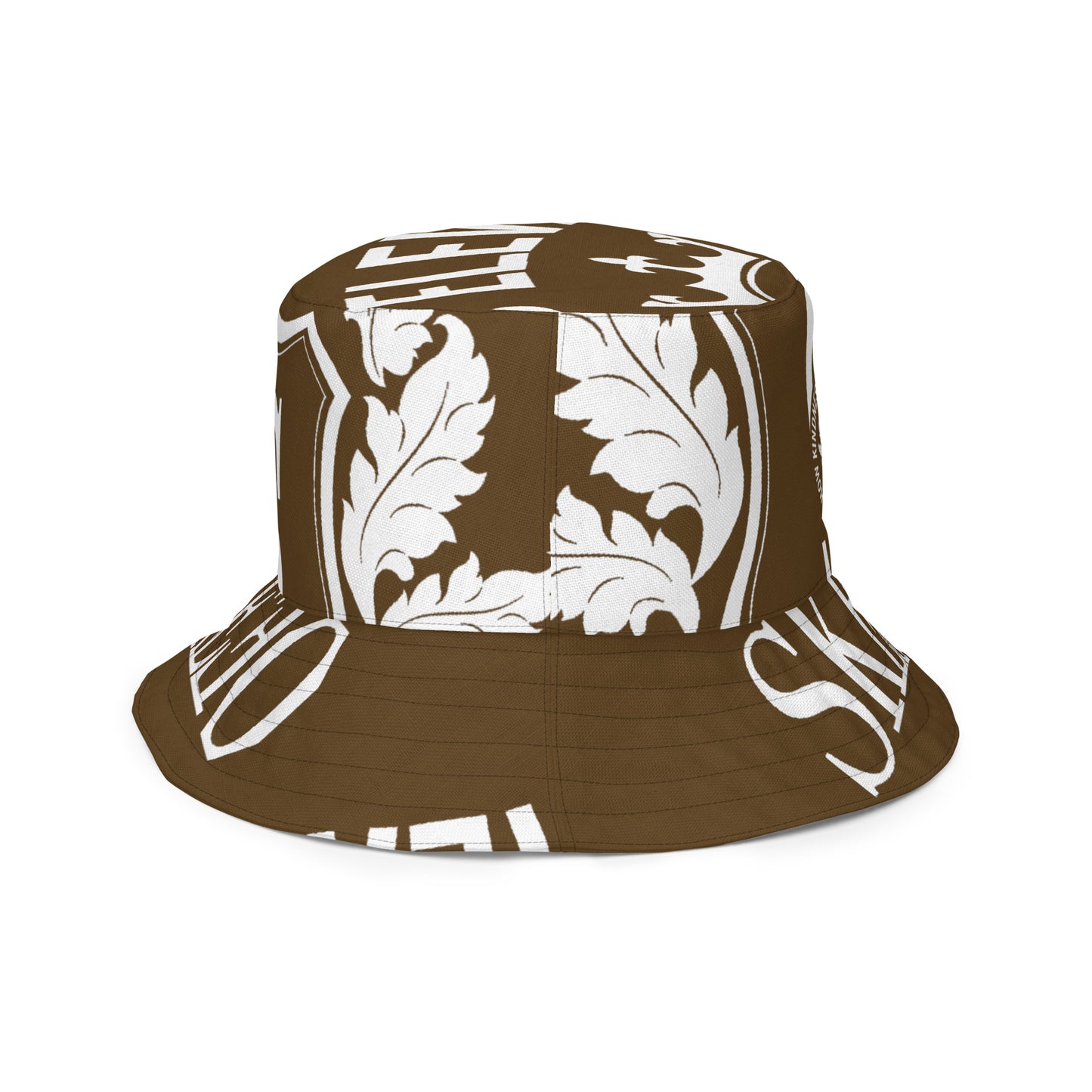 SK Brown/white bucket hat