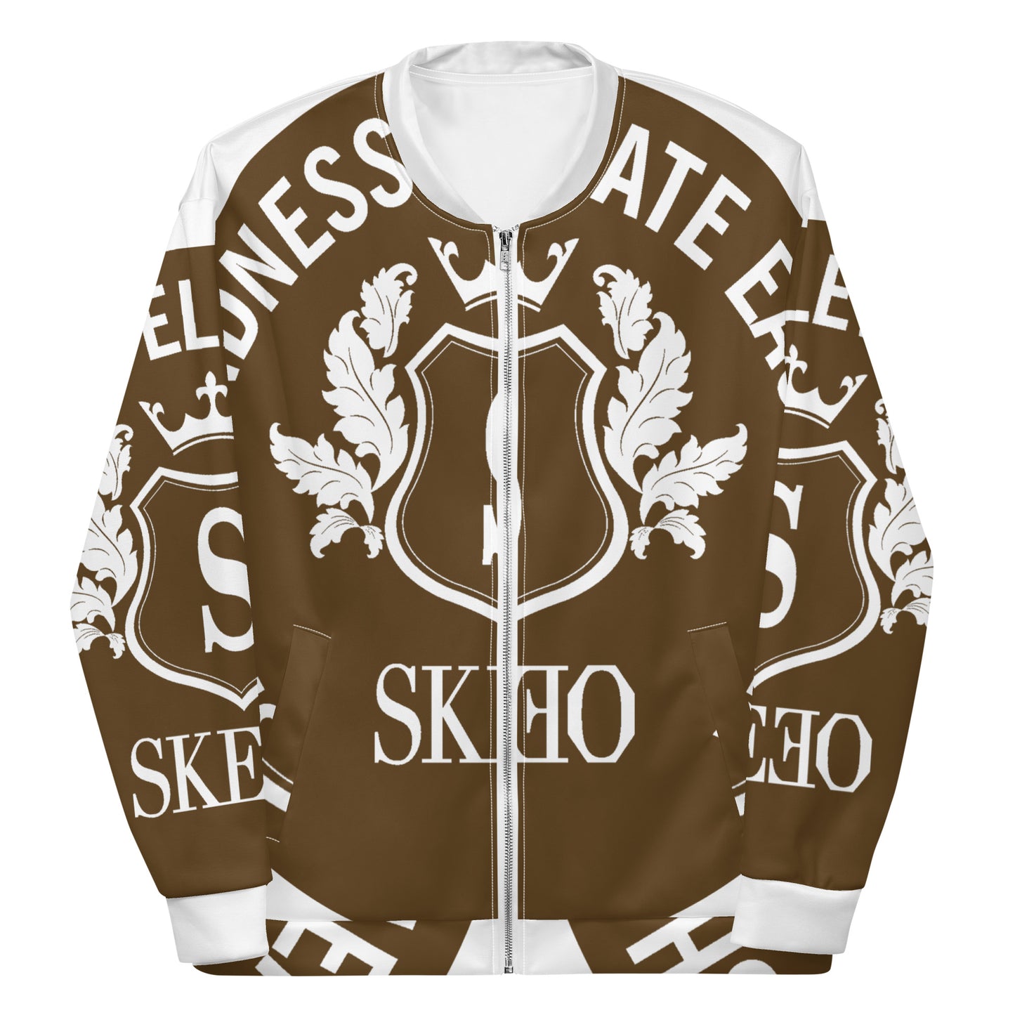 SK Brown/White Lightweight Summer Jacket
