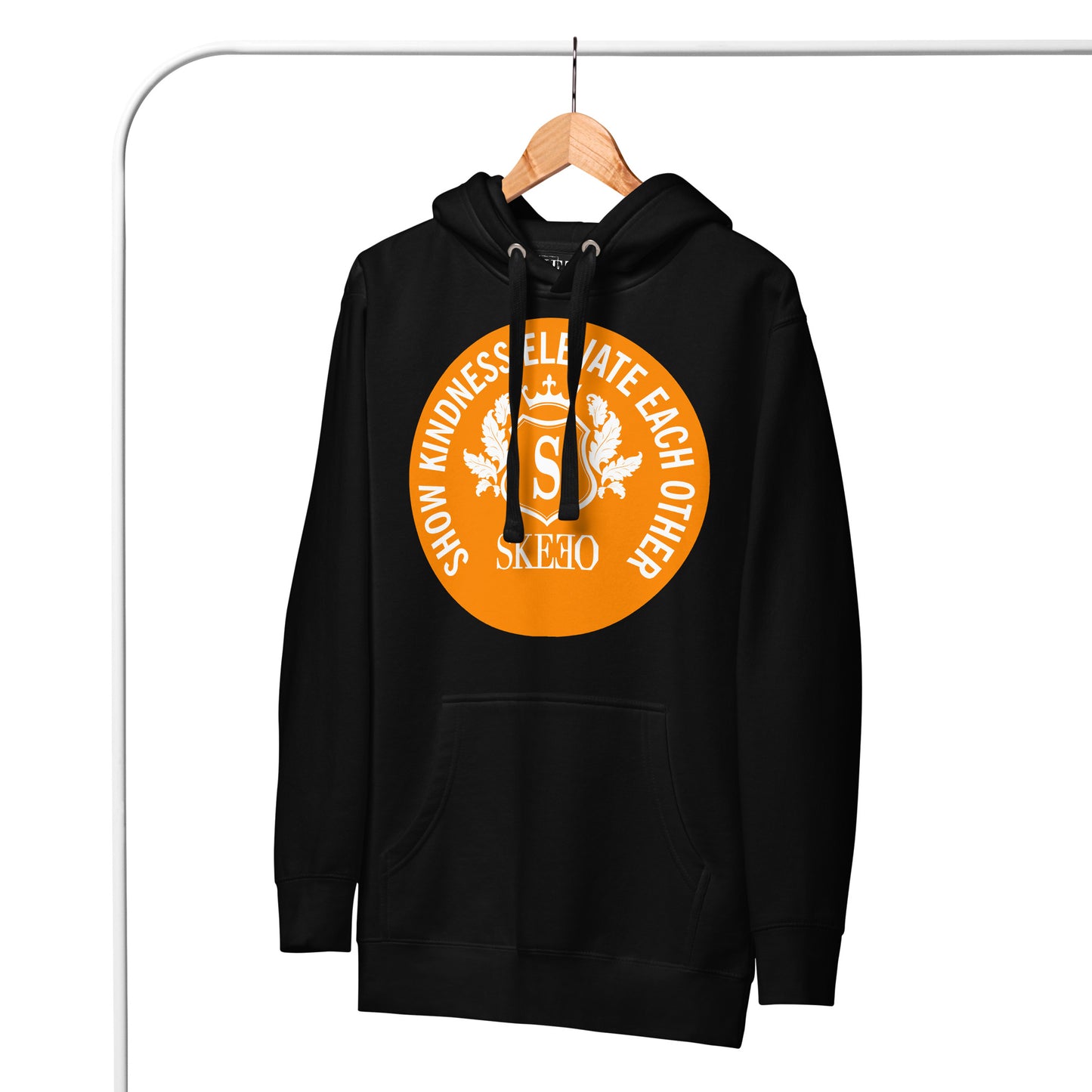 SK Neon Orange Hoodie