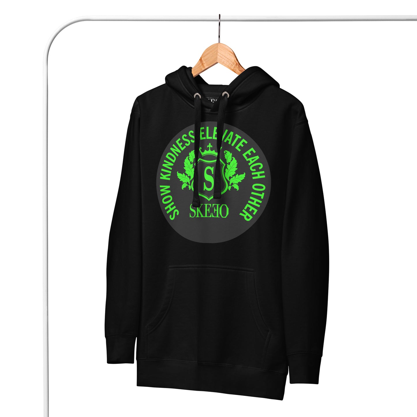 1 ASK Green/Black Goblin Hoodie