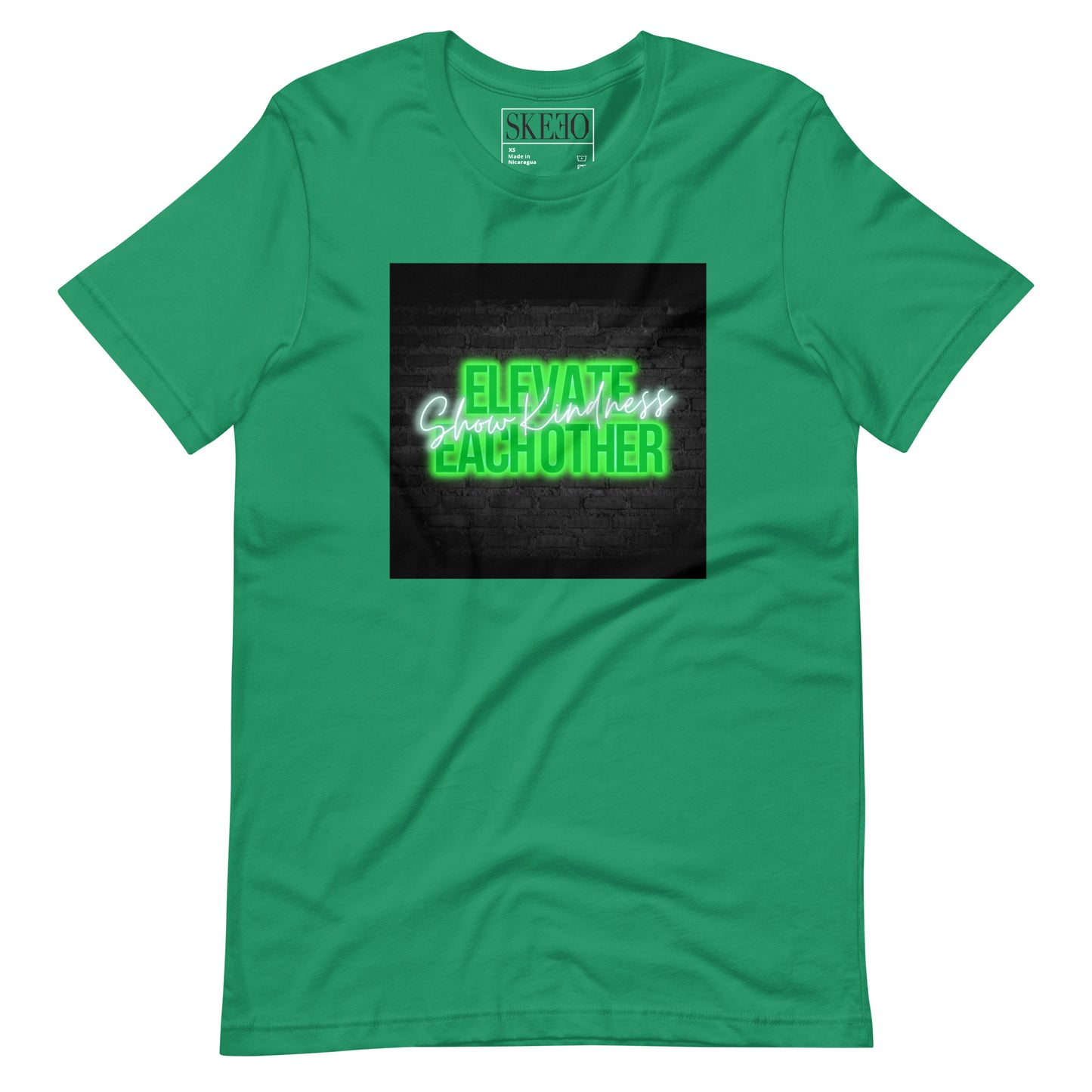 1AA ASK Shockin Lime t-shirt