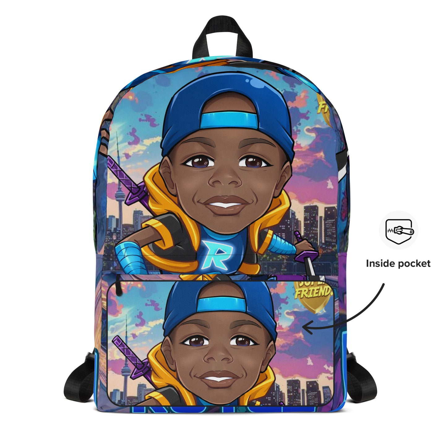 1 1AA Super Friends Royce Backpack