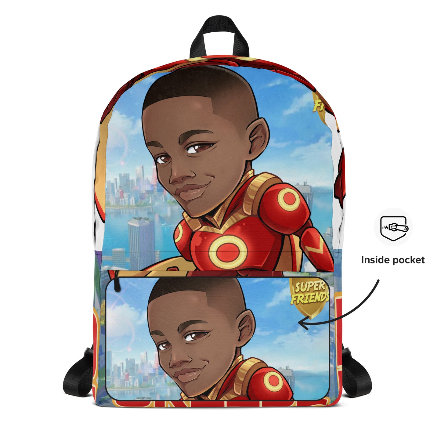 1 1AA Super Friends Oreese Backpack