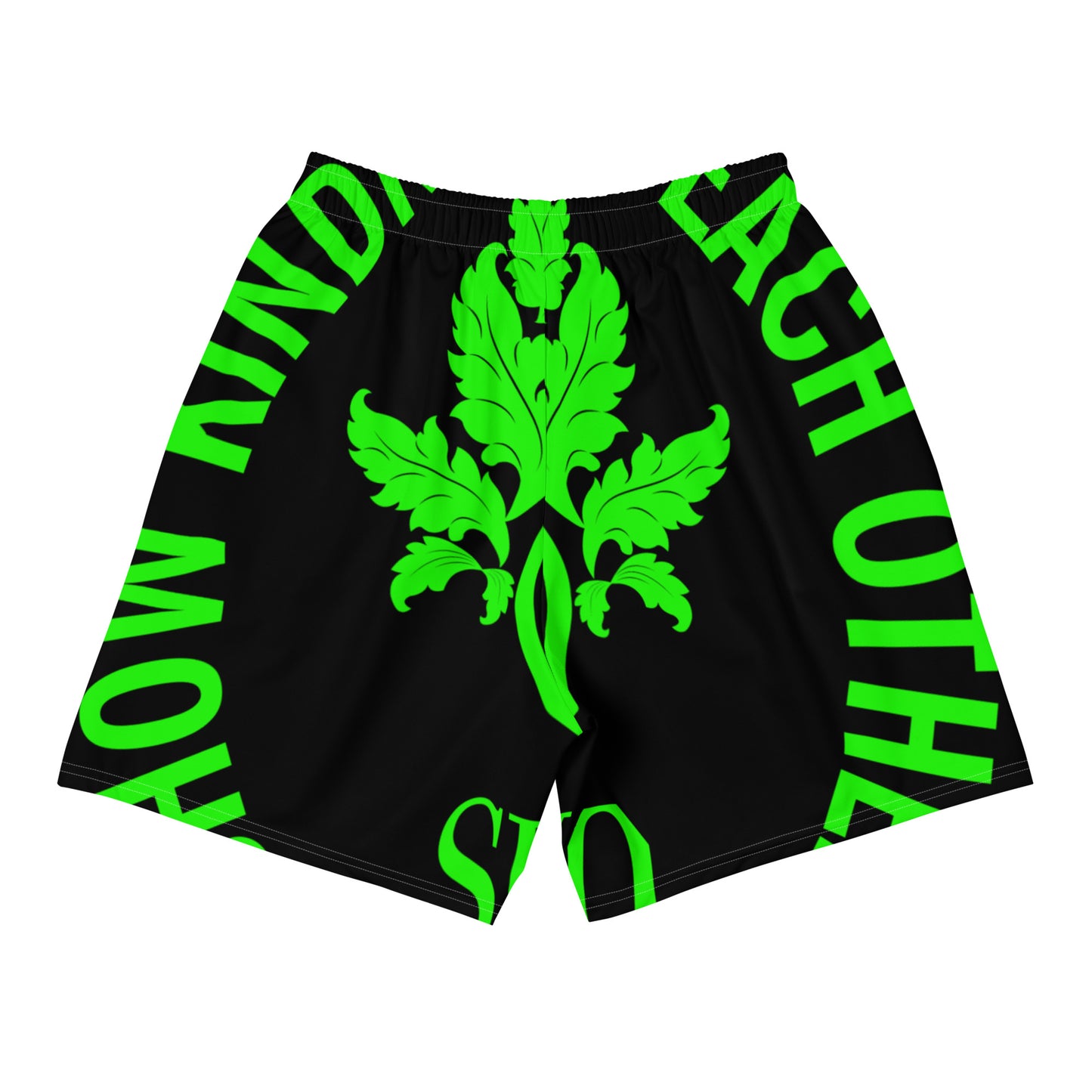 1 ASK Green Gobblin Athletic Shorts