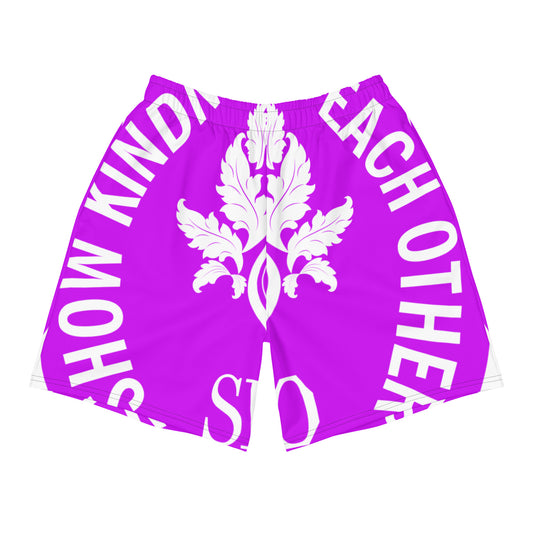 SK Neon Purple Athletic Shorts