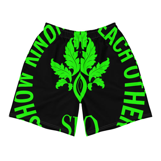 1 ASK Green Gobblin Athletic Shorts