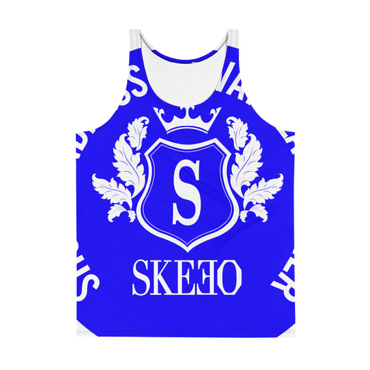 Sk Neon Blue Tank Top