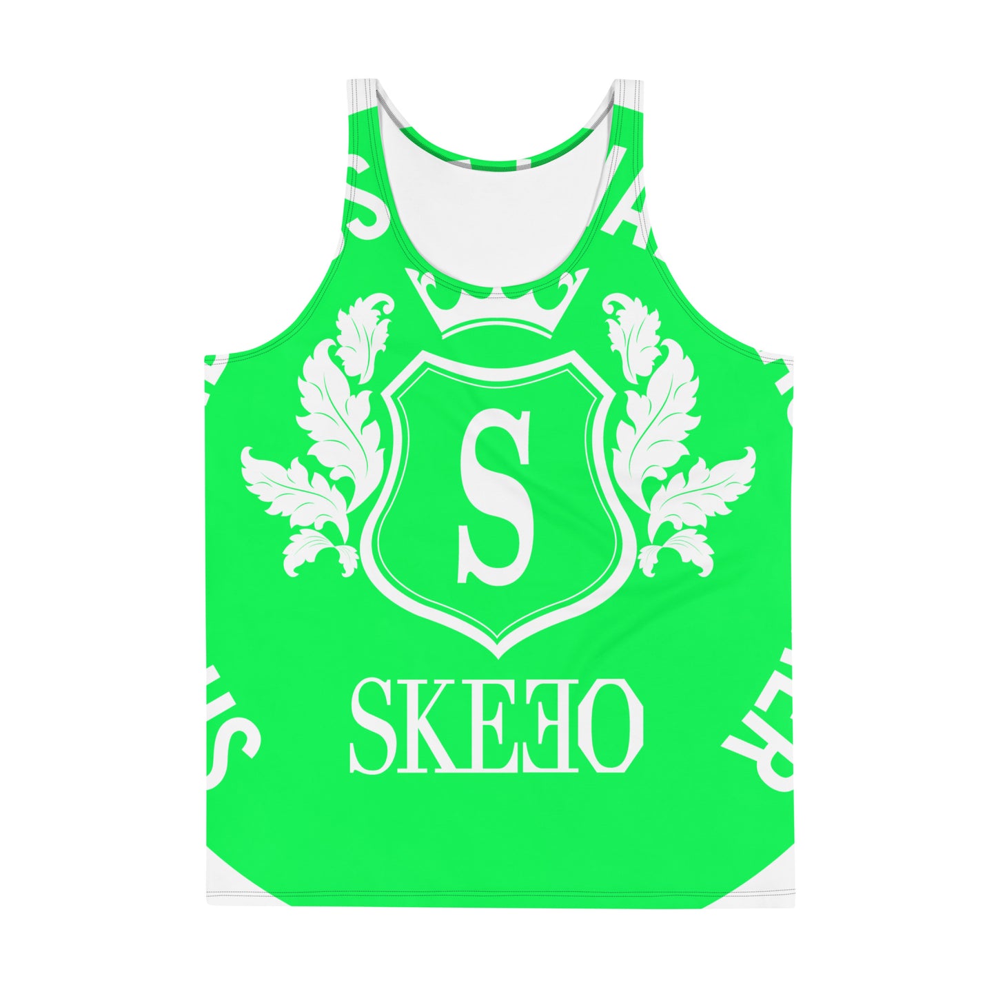SK Neon Green Tank Top