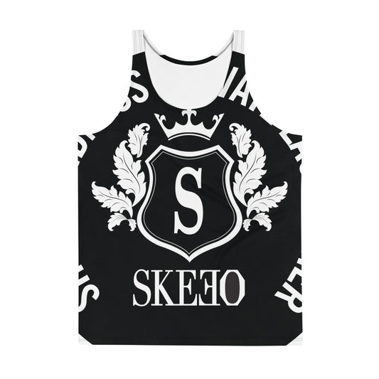 Sk Black/White Tank Top