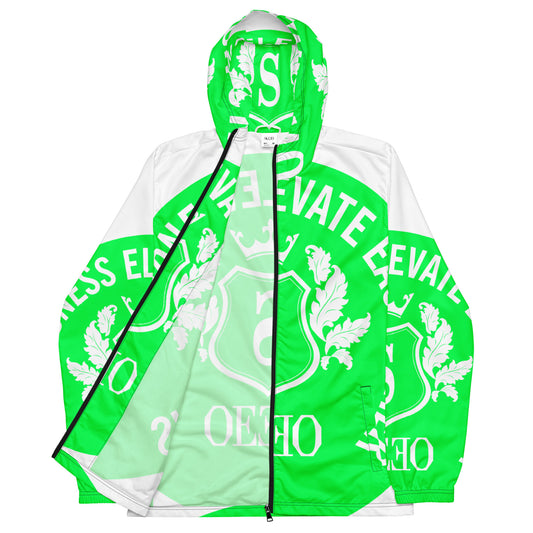 SK Neon Green windbreaker