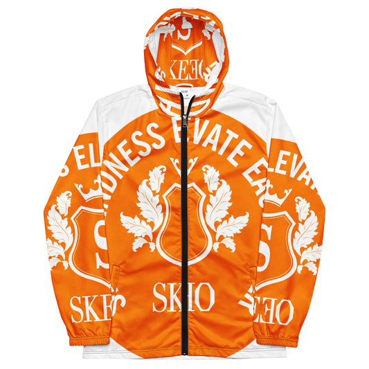 SK Neon Orange windbreaker