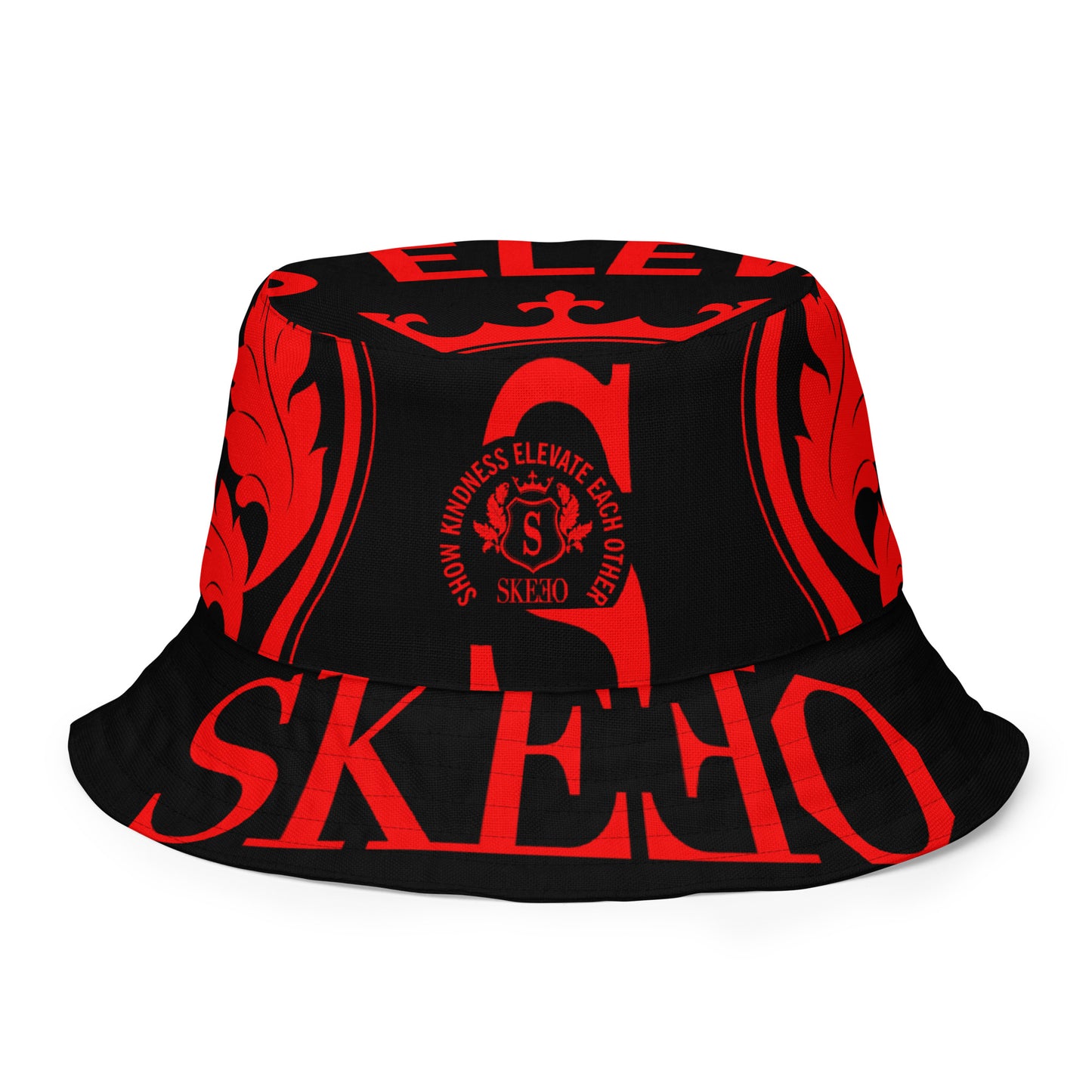 SK Red Passion Reversible bucket hat