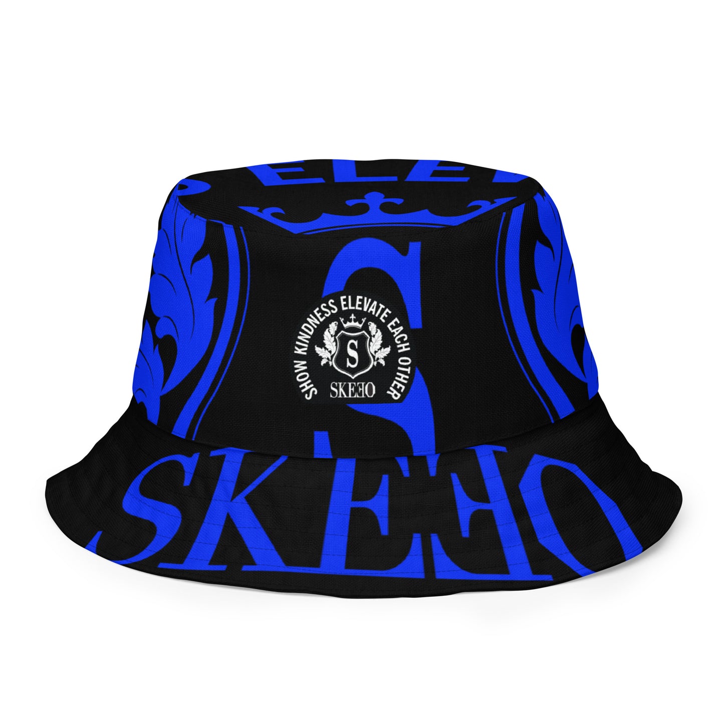 SK Blazin Blue Reversible bucket hat