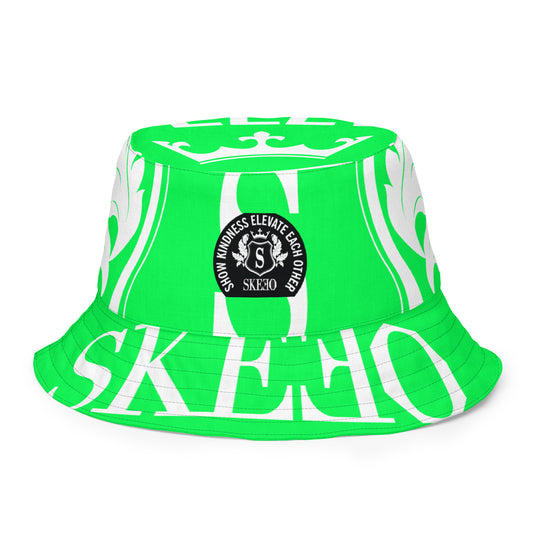 SK Neon Green Reversible bucket hat