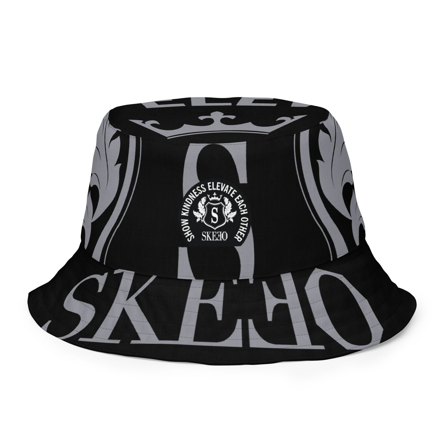 SK Smoke Gray Reversible bucket hat
