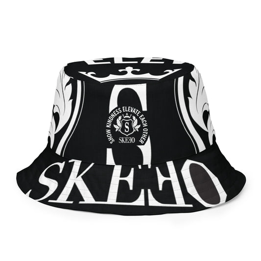 SK Black/White Reversible bucket hat