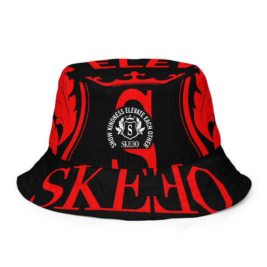 SK Red Passion Reversible bucket hat