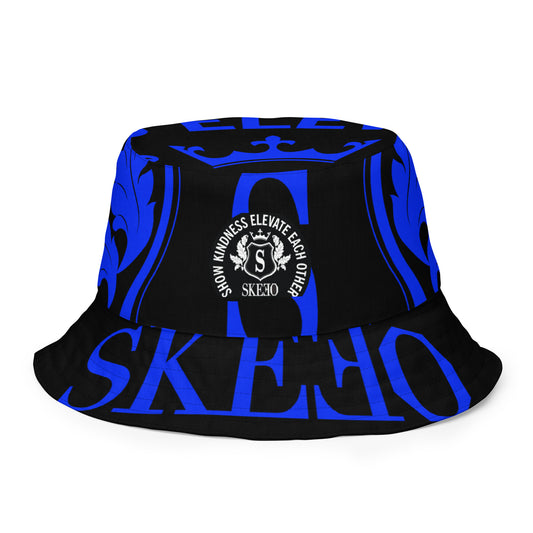 SK Blazin Blue Reversible bucket hat