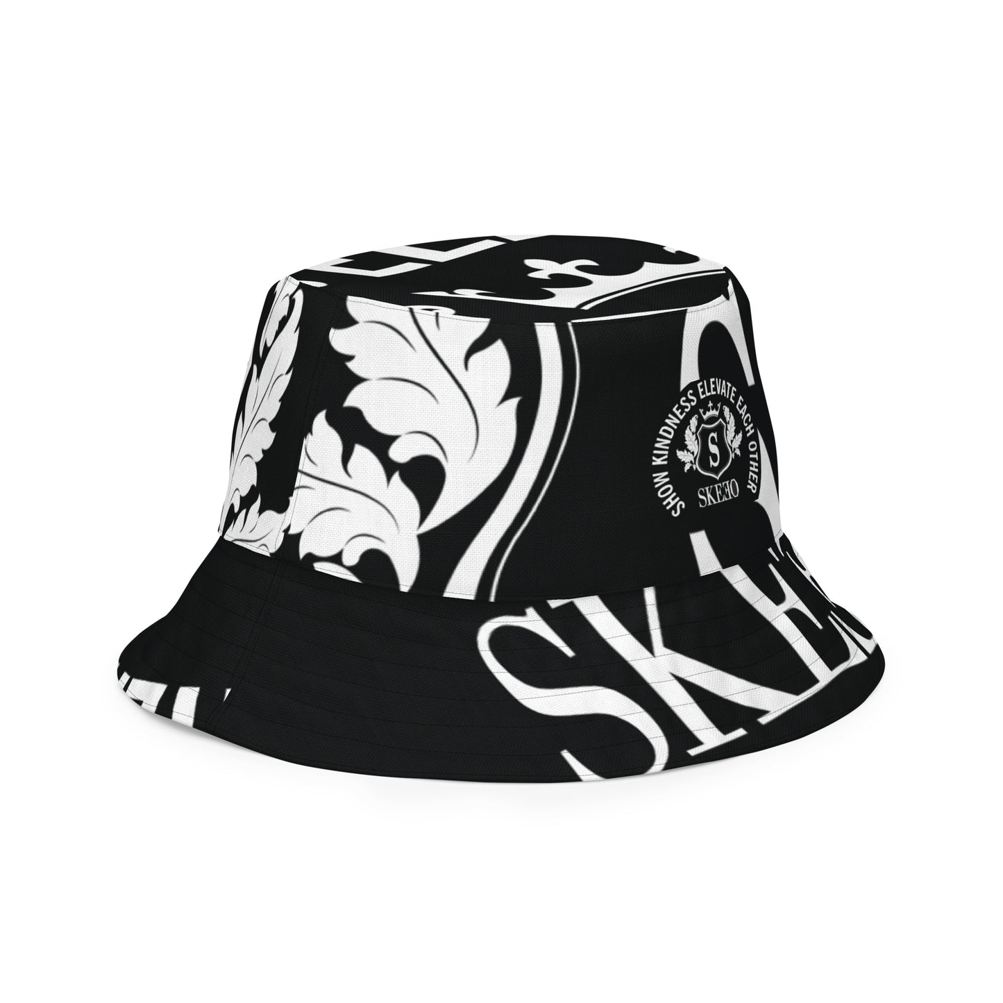 SK Black/White Reversible bucket hat
