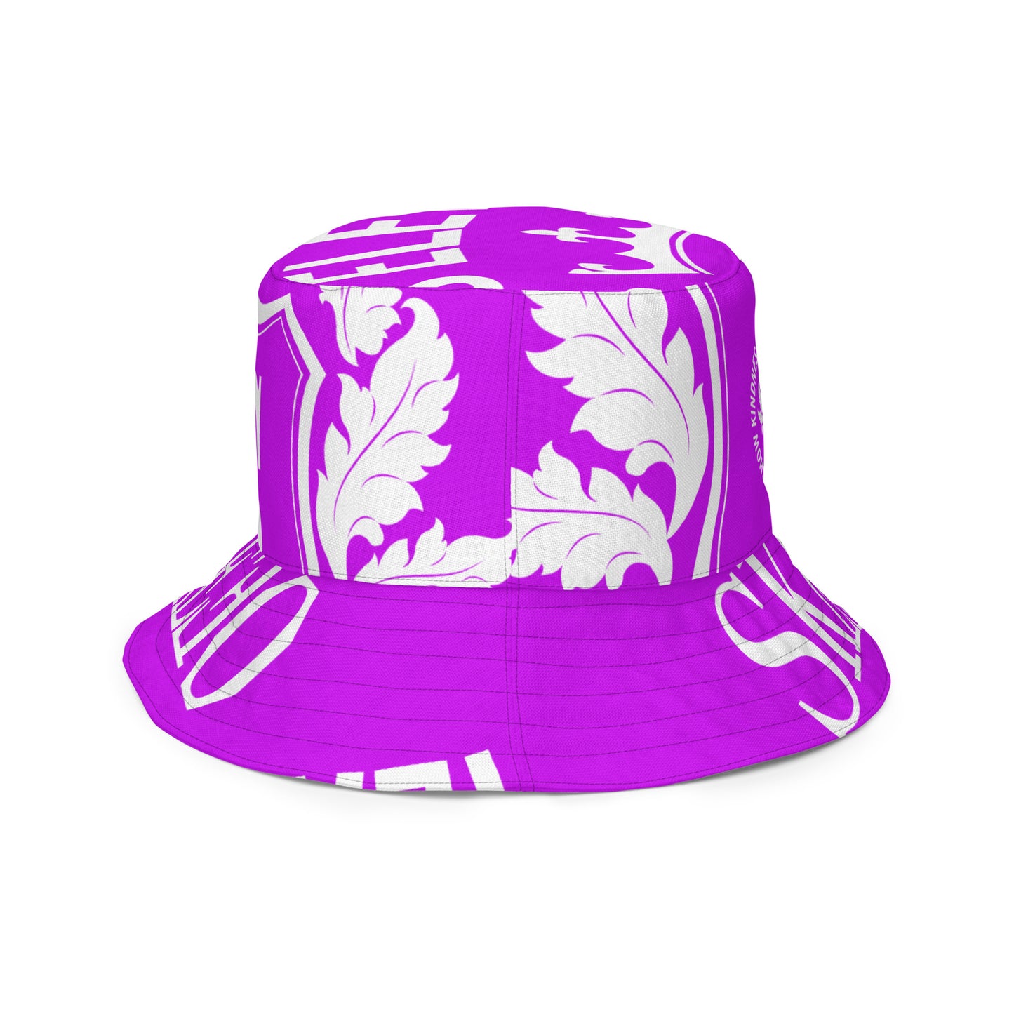 SK Neon Purple Reversible bucket hat