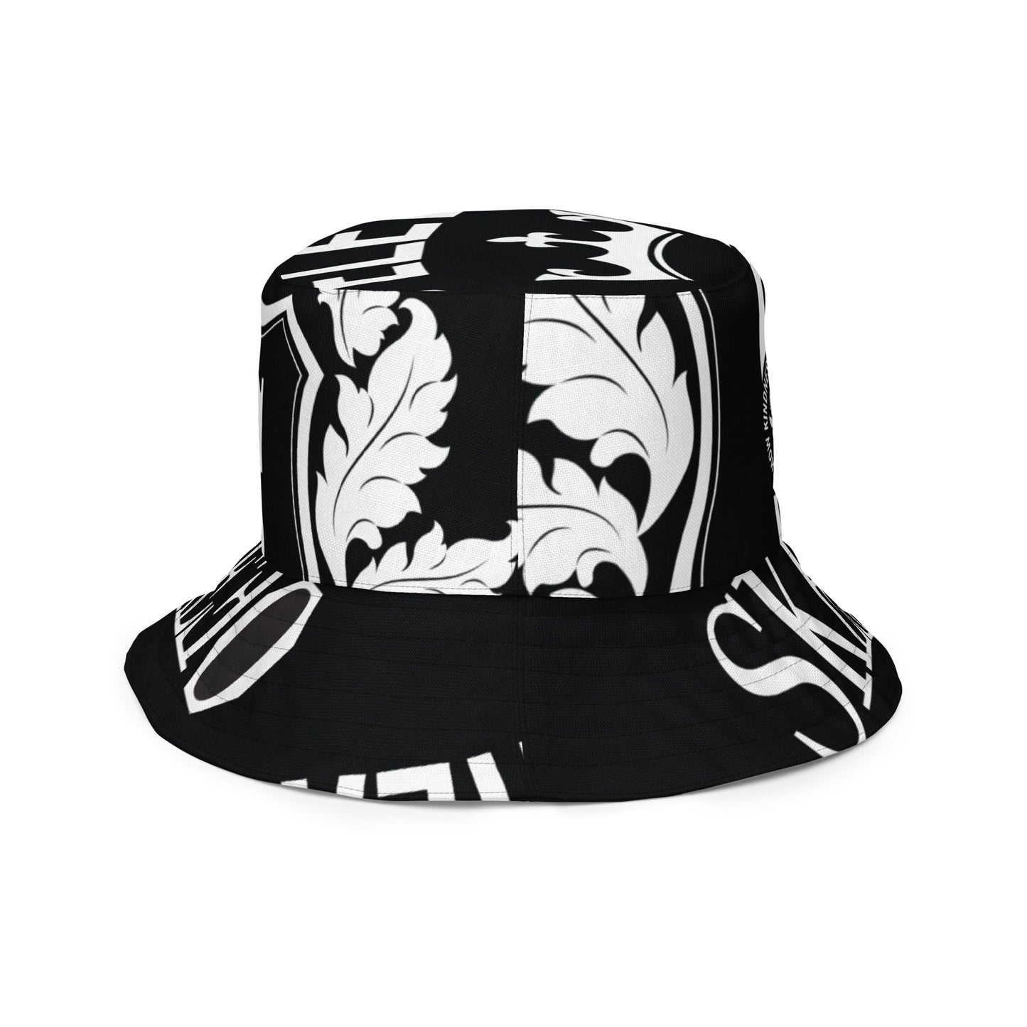 SK Black/White Reversible bucket hat