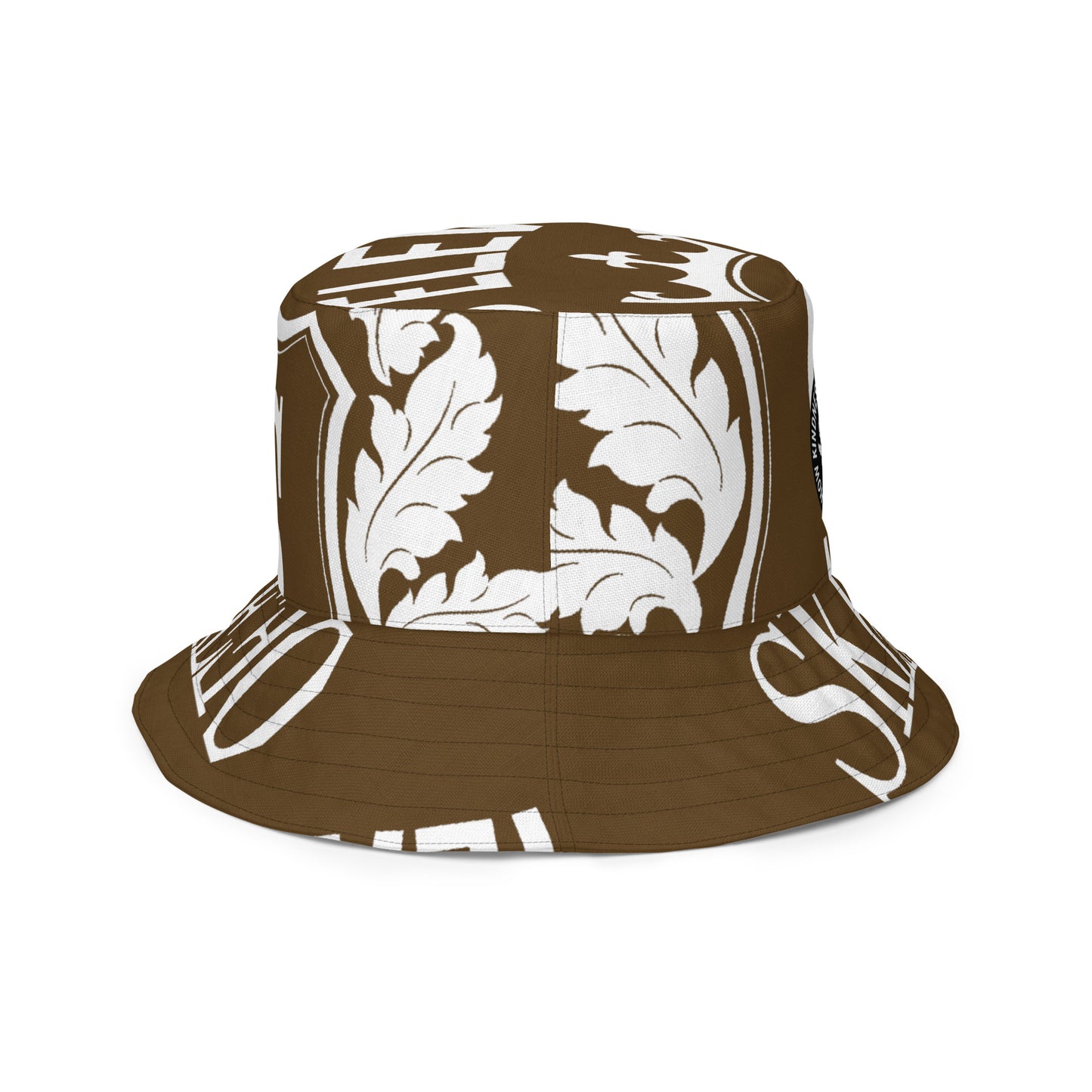 SK Brown/white bucket hat