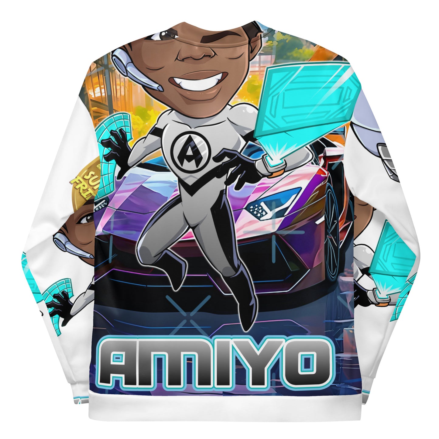 1 11AA Amiyo Adult Unisex Bomber Jacket