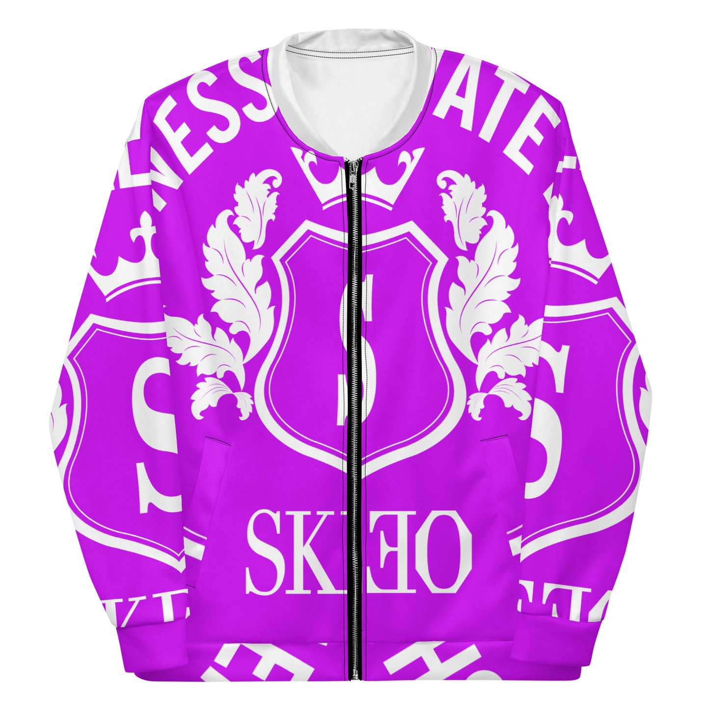 SK Neon Purple Lightweight Summer Jacket