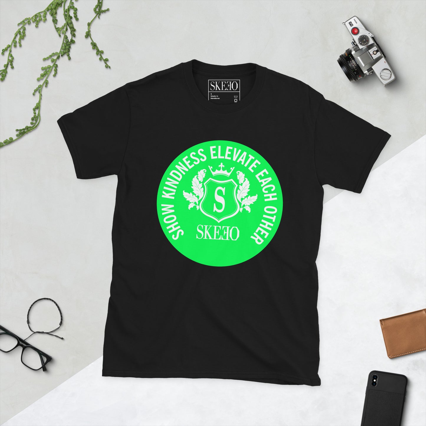 SK Neon Green Logo T-Shirt