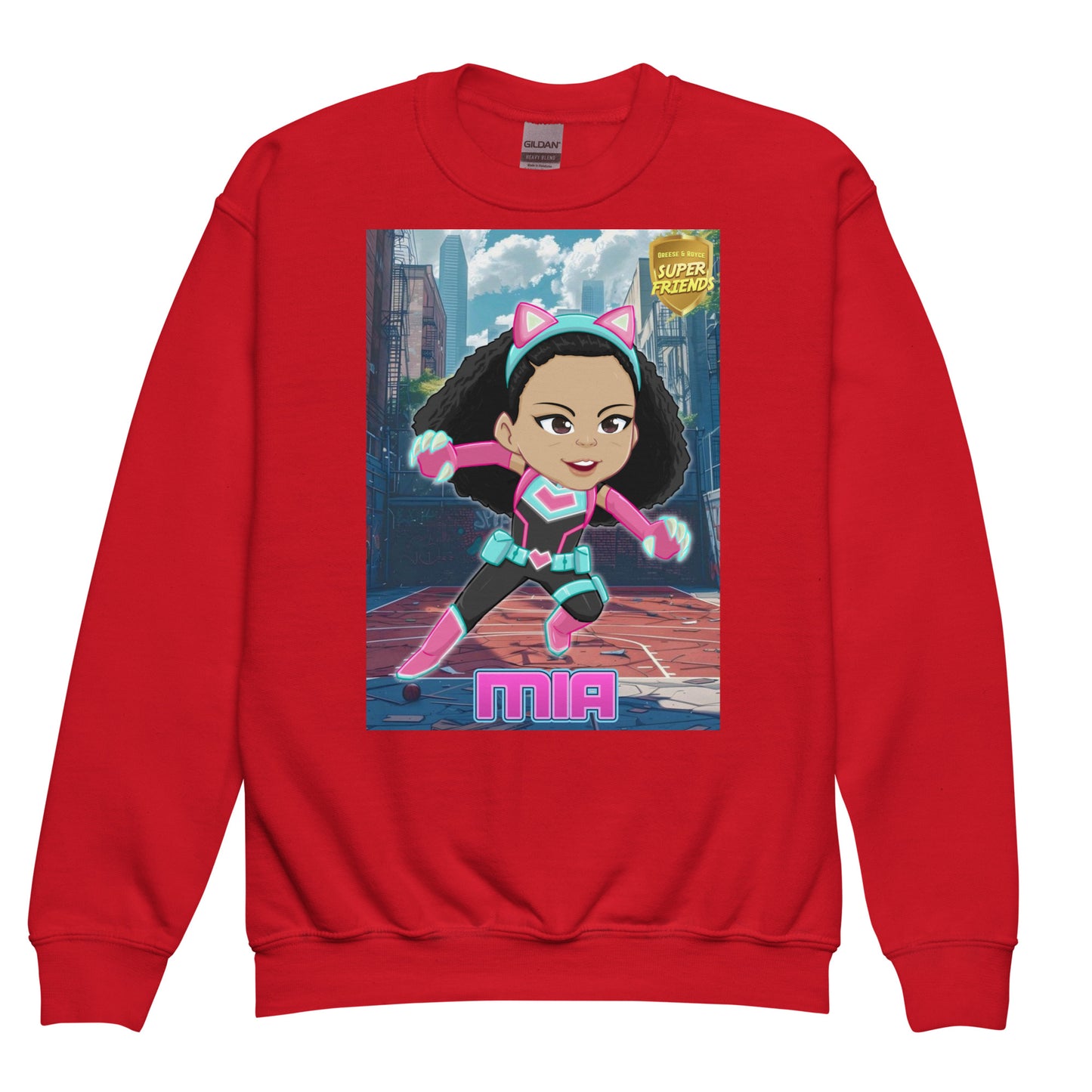 1 1AA Youth MIA crewneck sweatshirt